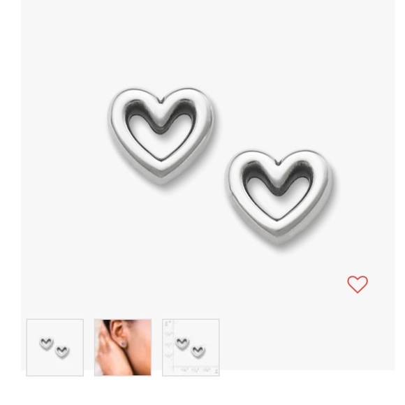 James Avery Heart Earrings - Picture 4 of 5